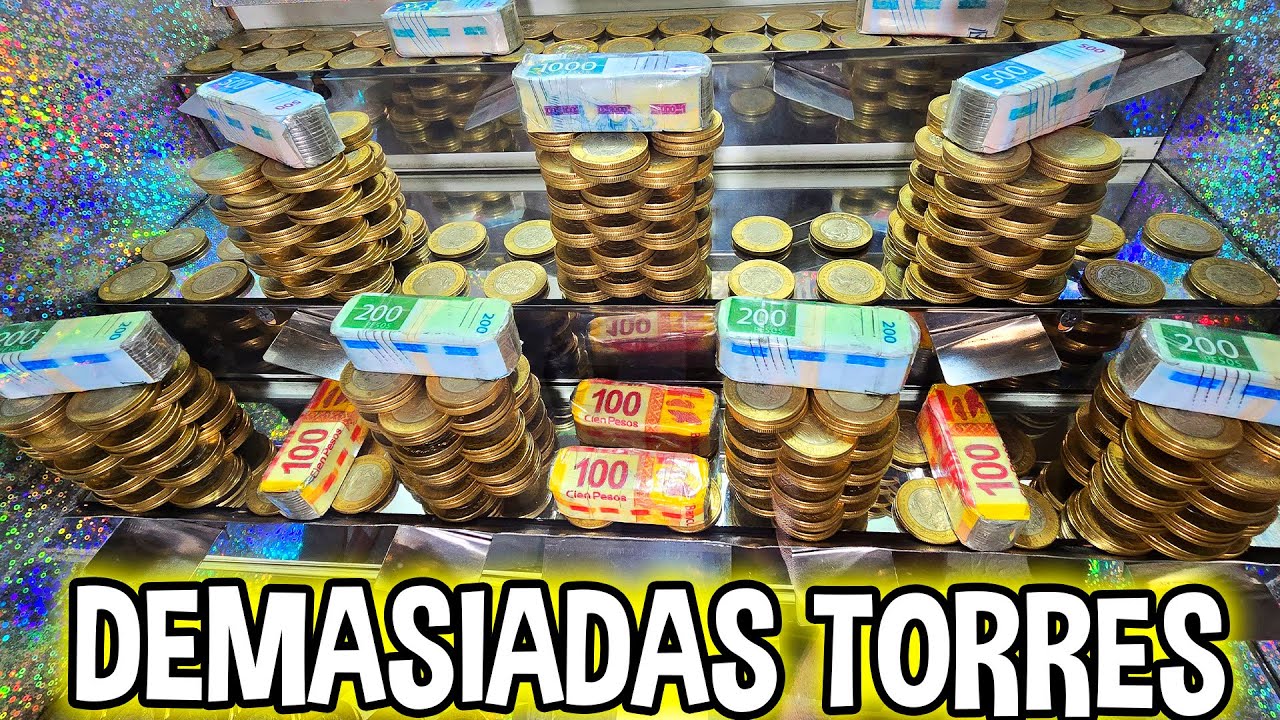 Podremos DERRIBAR TODAS LAS TORRES En esta Maquina #tragamonedas #coinpusher #viral