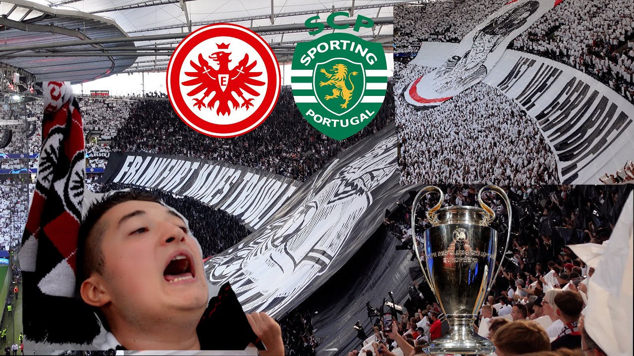 1. CL Spiel der Vereinsgeschichte / Eintracht Frankfurt 0:3 Sporting Lissabon / Stadionvlog / Choreo