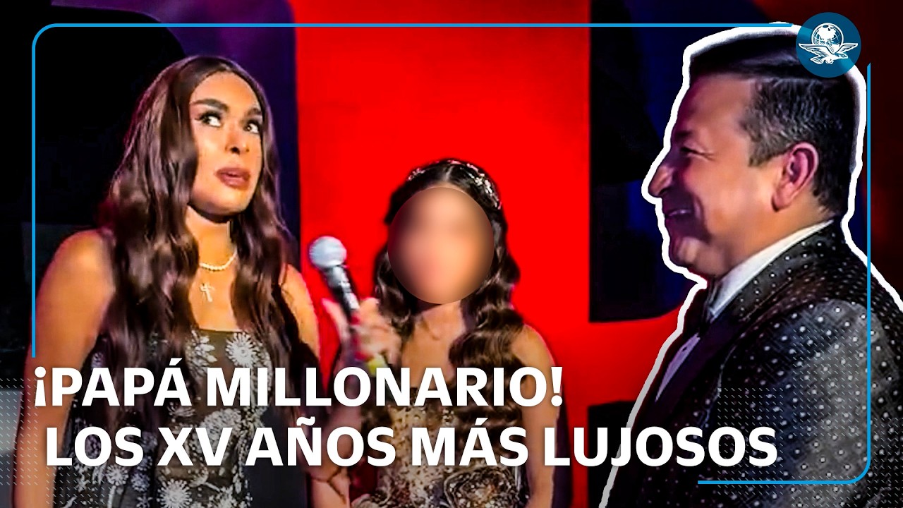 Él es el papá que pagó los lujosos XV años de Mafer, la tabasqueña viral de redes sociales