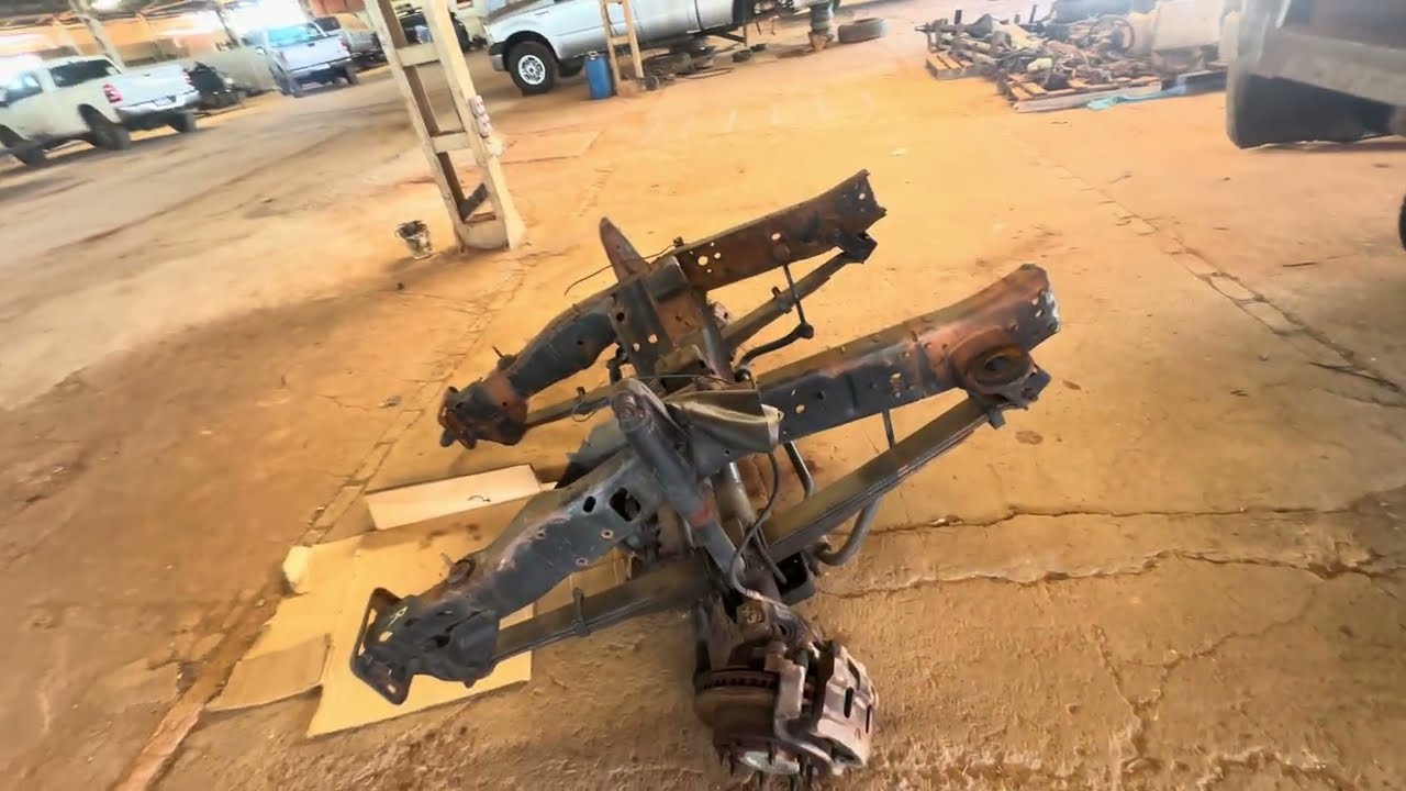 Suspensão da f4000 colocamos na f350 será que da certo 