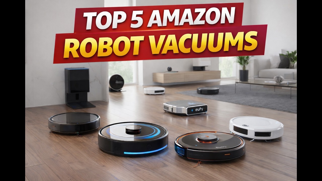 Top 5 Amazon Robot Vacuums That Actually Clean Your Home (2026)