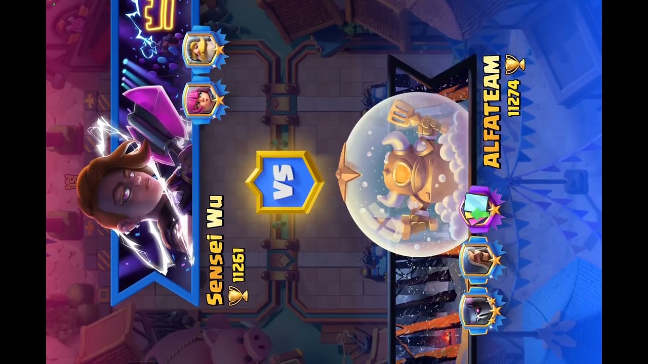 Clash royalede klasik bir gün