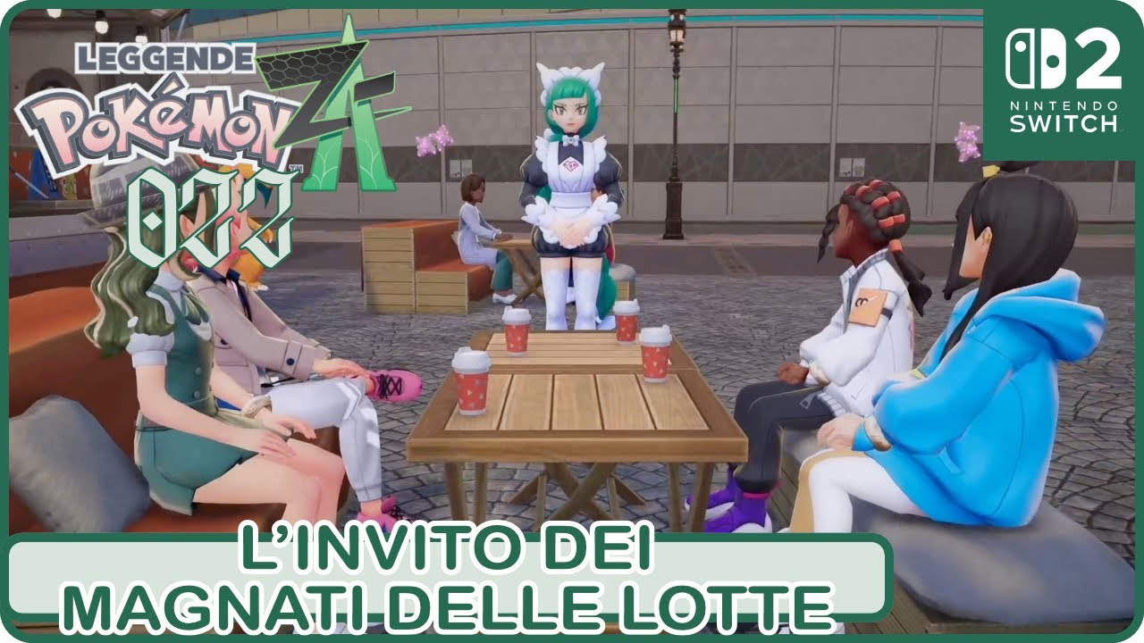 Leggende Pokemon Z-A – EPI 022 ITA – L'invito dei Magnati delle Lotte