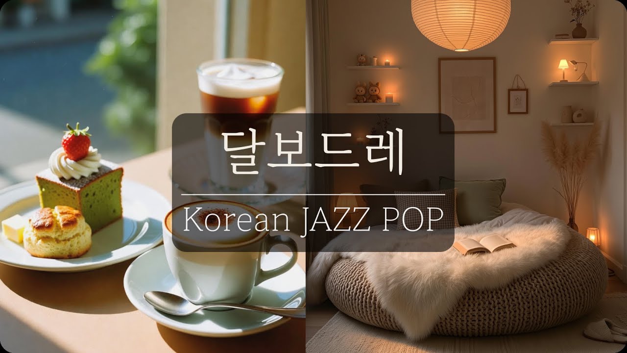 Korean Pop Jazz Playlist 🧡 Brighter days are on their way 🌙 Soft & Warm Dalbodre Jazz-pop