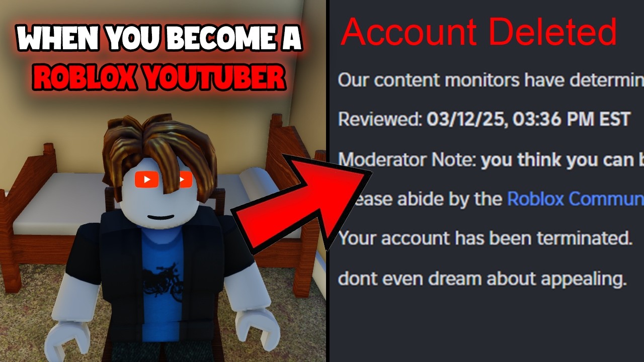 when you become a roblox youtuber 💀