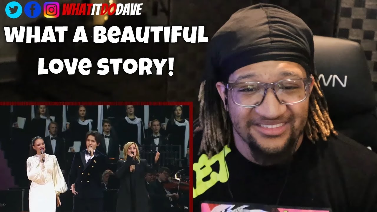 Reaction to Dimash Kudaibergen, Lara Fabian, Aida Garifullina - Ti amo cosi