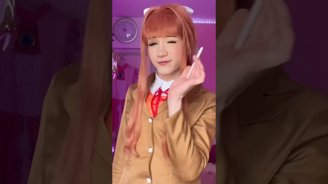 melanie stans where yall ATTT???🧚🏻&zwj;♀️#ddlc #shorts #cosplay