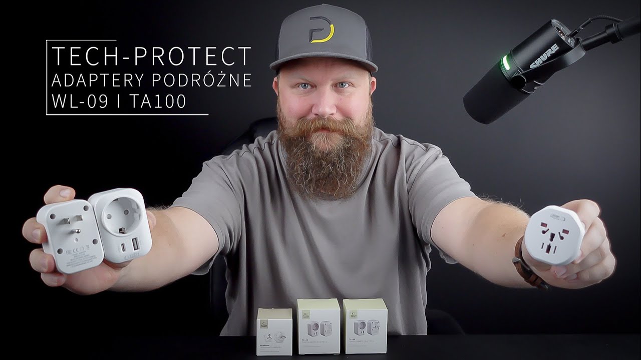 Praktyczne Adaptery Podr&oacute;żne z Ładowaniem USB - Tech-Protect WL-09 i TA100 Travel Adapter US/UK - UE