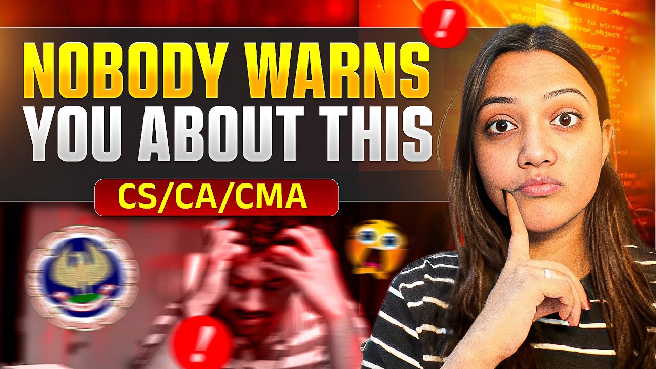 Watch this before you CHOOSE CS/CA/CMA ⚠️ | Dark reality of these courses ‼️