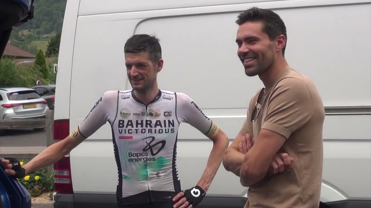 Wout Poels daags na ritzege in de Tour de France: 
