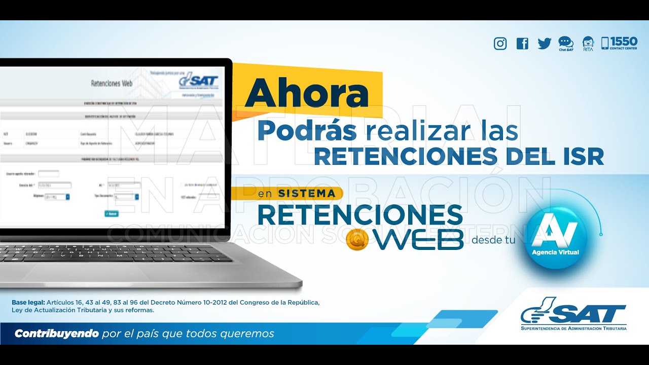 Nuevo Sistema de Retenciones WEB-ISR