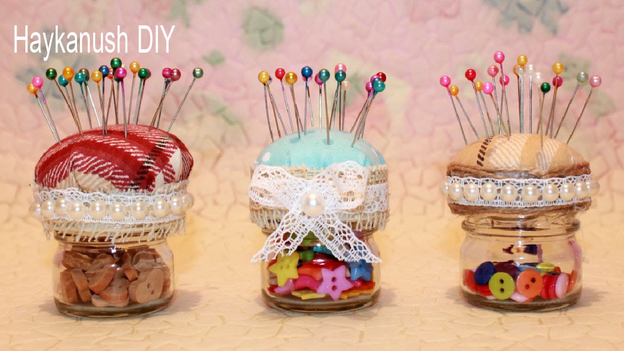 Как сделать Игольницу / How to Make a Pincushion ❀ Haykanush DIY