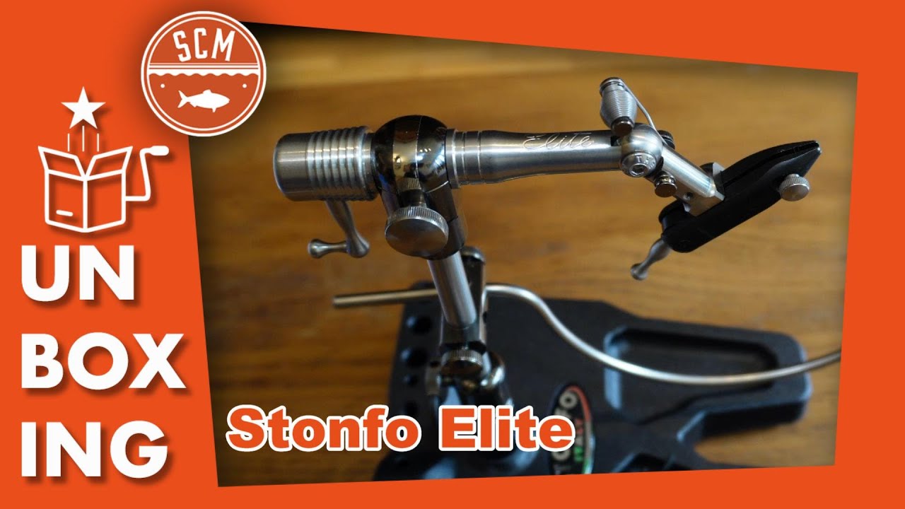 Stonfo Elite: Revisión prensa (torno o morza) rotatoria de atado de moscas