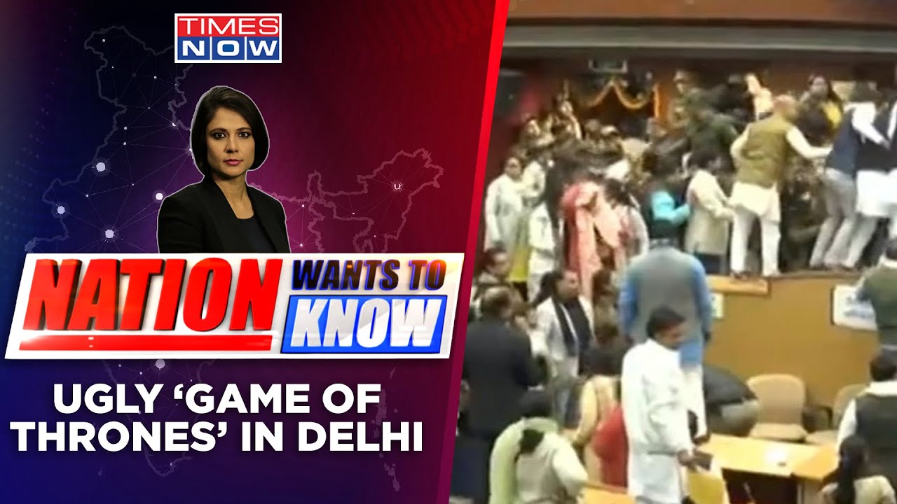 Delhi Mayor Elections Turn Into Battleground | Law Makers Or &lsquo;Law Breakers&rsquo;? | Nation Wants To Know