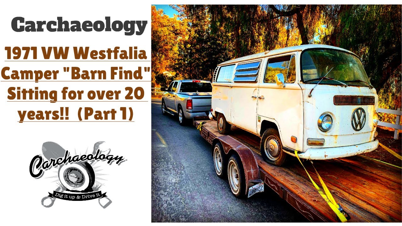Carchaeology: Barn Find 1971 VW Westfalia Camper