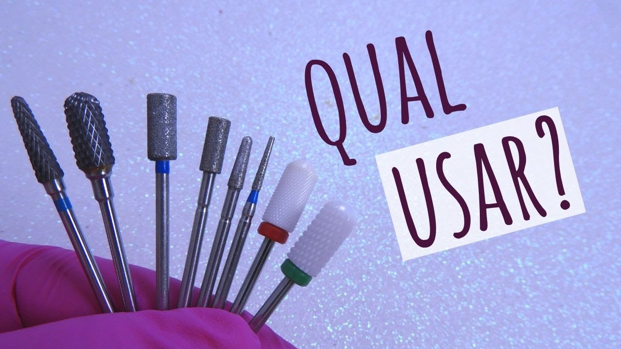 Qual a Melhor Broca Para Unhas De Gel? (Tungstênio, Cerâmica ou Diamantada)