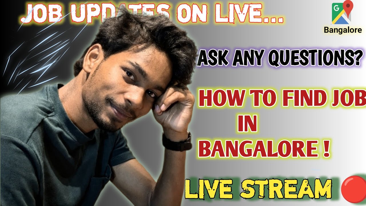 Bangalore job life style  is live! Ask any job regarding questions....