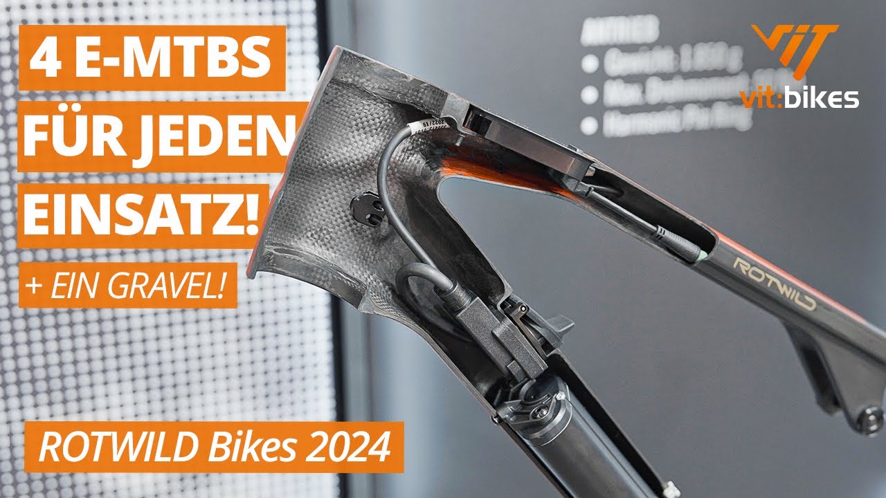 Edelste Ebikes von Rotwild 😮🚲 Die neuen E-MTBs von Rotwild auf der Eurobike '23 vorgestellt!
