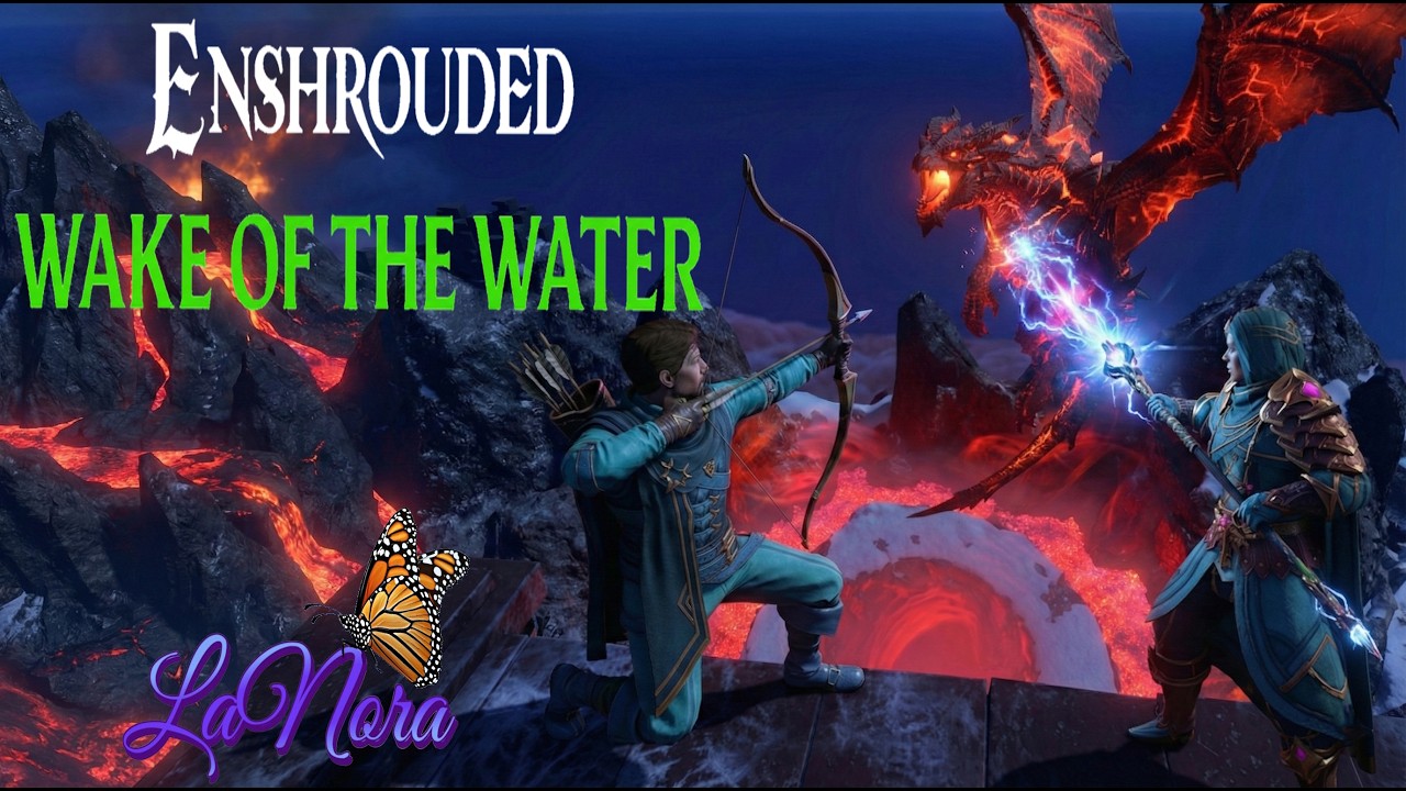 To Howling Peaks – Returning to Face the Fell Dragon🌊 Wake of Water🦋 #Enshrouded #27