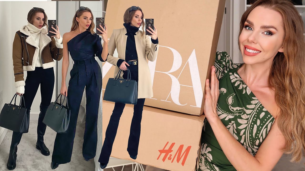 ZARA + H&M HAUL | AUTUMN 2021 | Laura Blair
