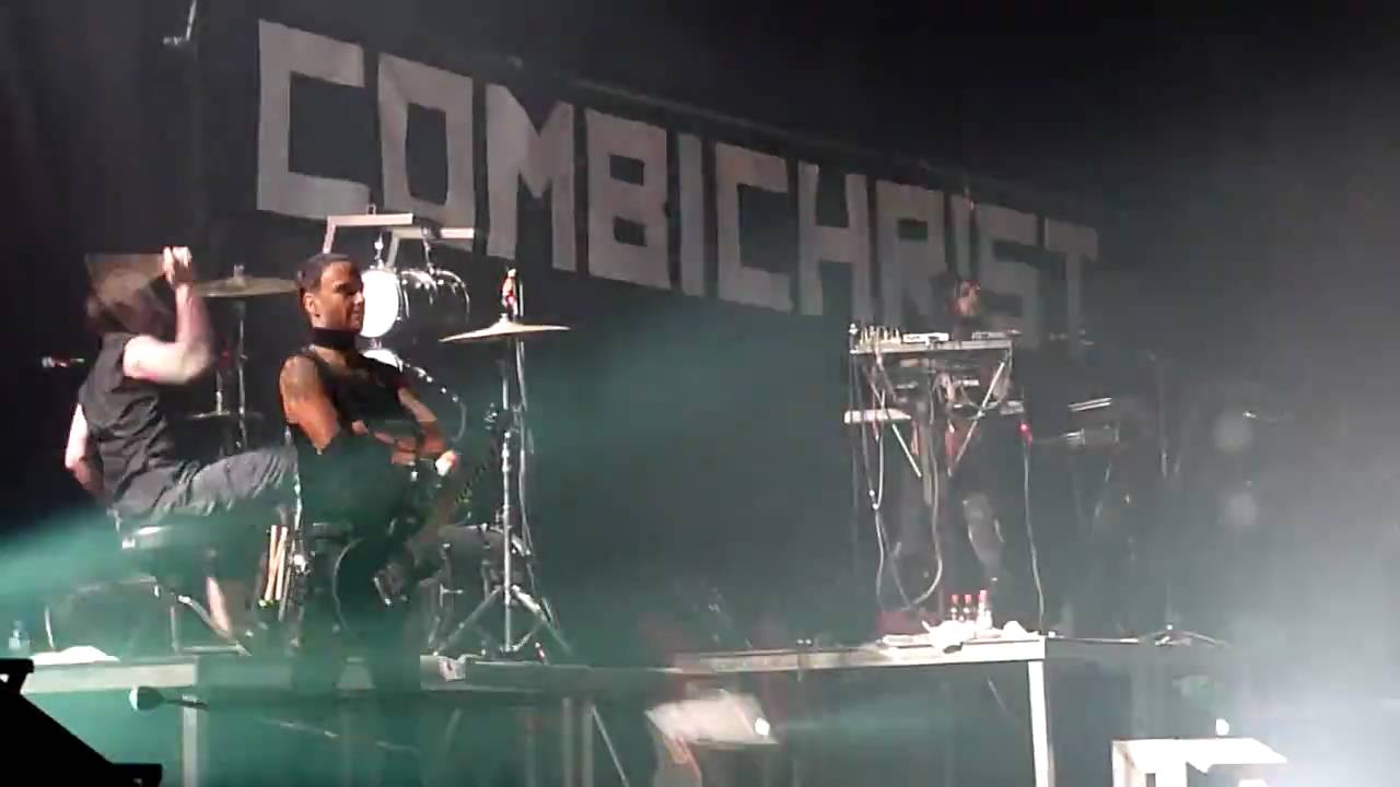 Combichrist joined onstage by Rammstein