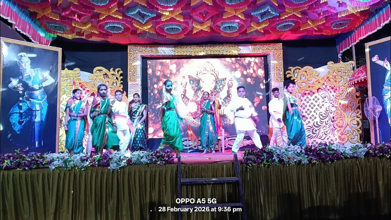 Deva shree ganesha #marathi_school #gadaring