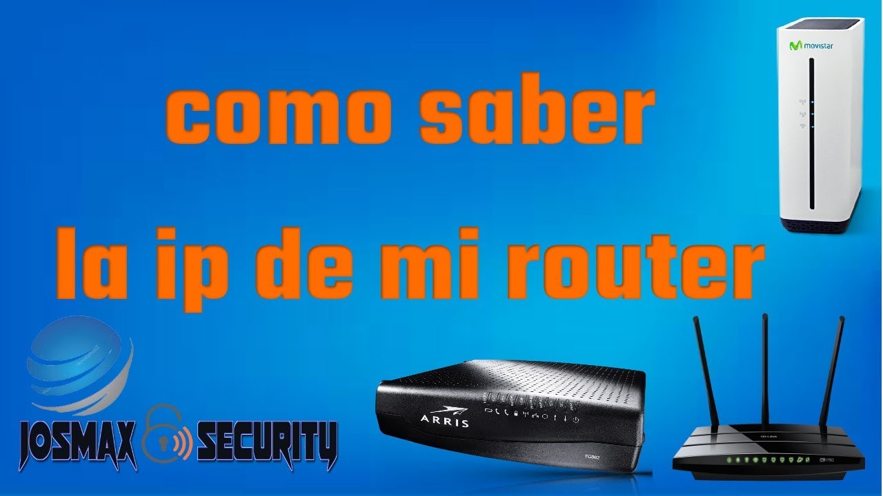 tutorial de como saber la ip de un router de forma facil
