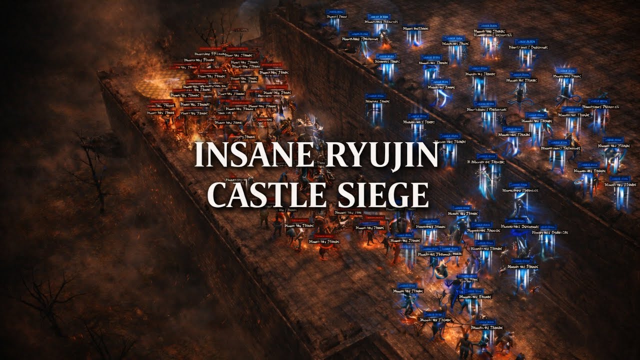 Most Battles in a Single Castle Siege | 6th Ryujin KalOnline CW Victory - GohaN Clique