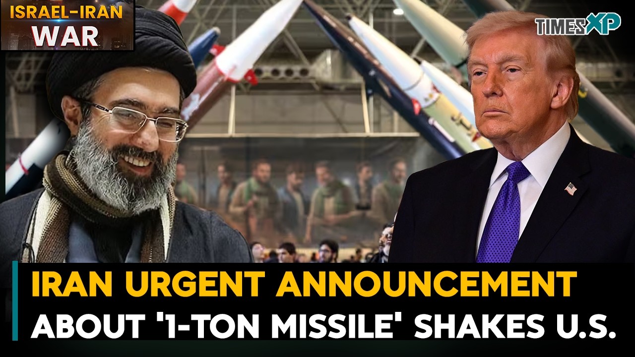 Iran Urgent Announcement About '1 ton Missile' Shakes U.S.| Iran-Israel-U.S. War