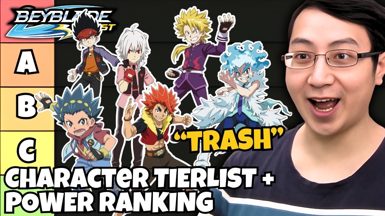 Beyblade Burst Season 1 Character Tier List & Top 10 Power Ranking!