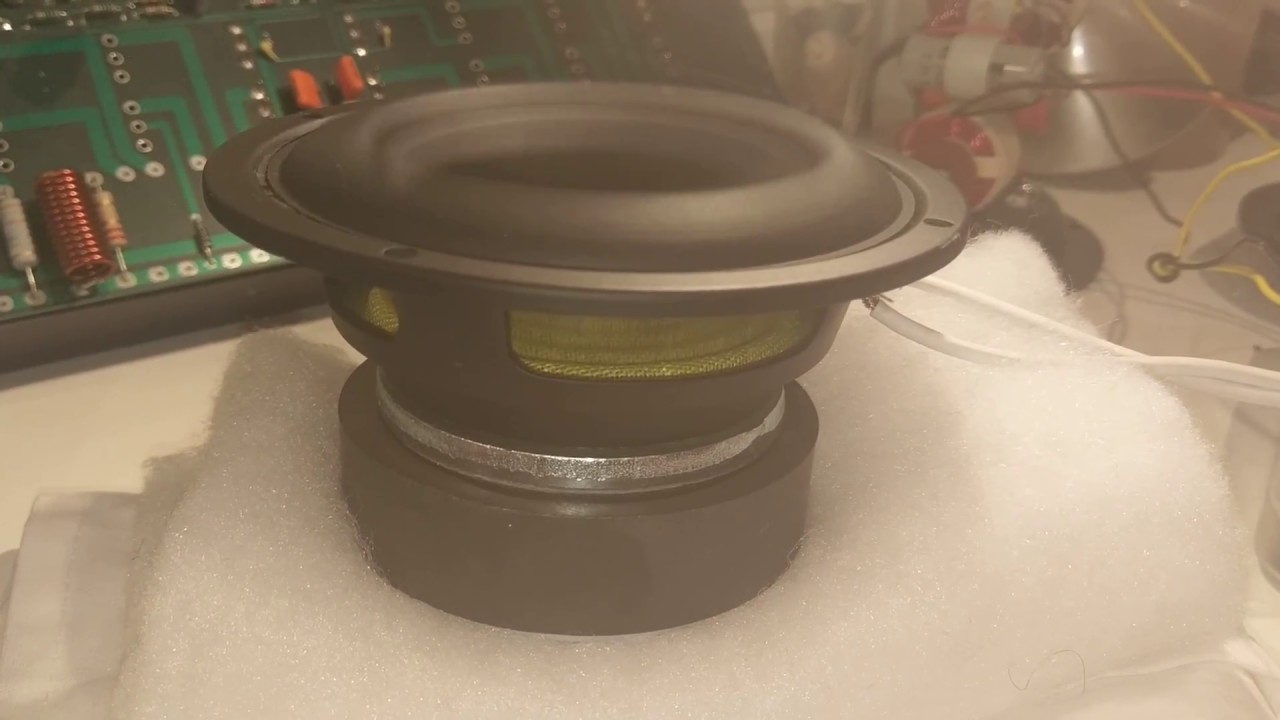 Mivoc WAL416 - 4 Inch High Excursion Woofer Test