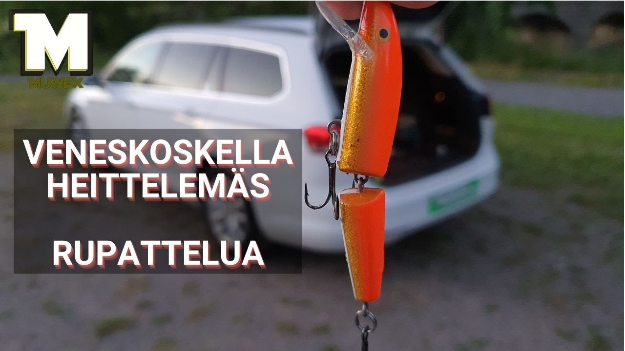 VENESKOSKELLA HEITTELEES - RUPATTELUSEURAA