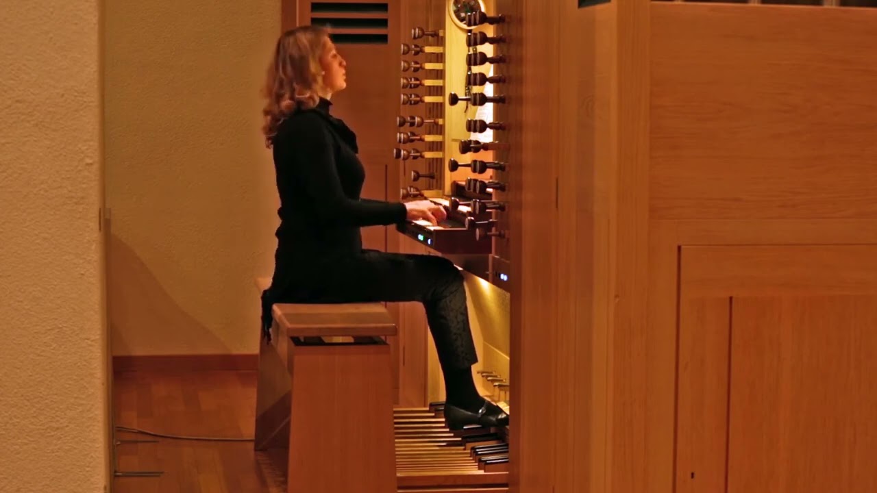 J.S.Bach. Präludium und Fuge a-moll, BWV 543 (Alina Wyer, Orgel)