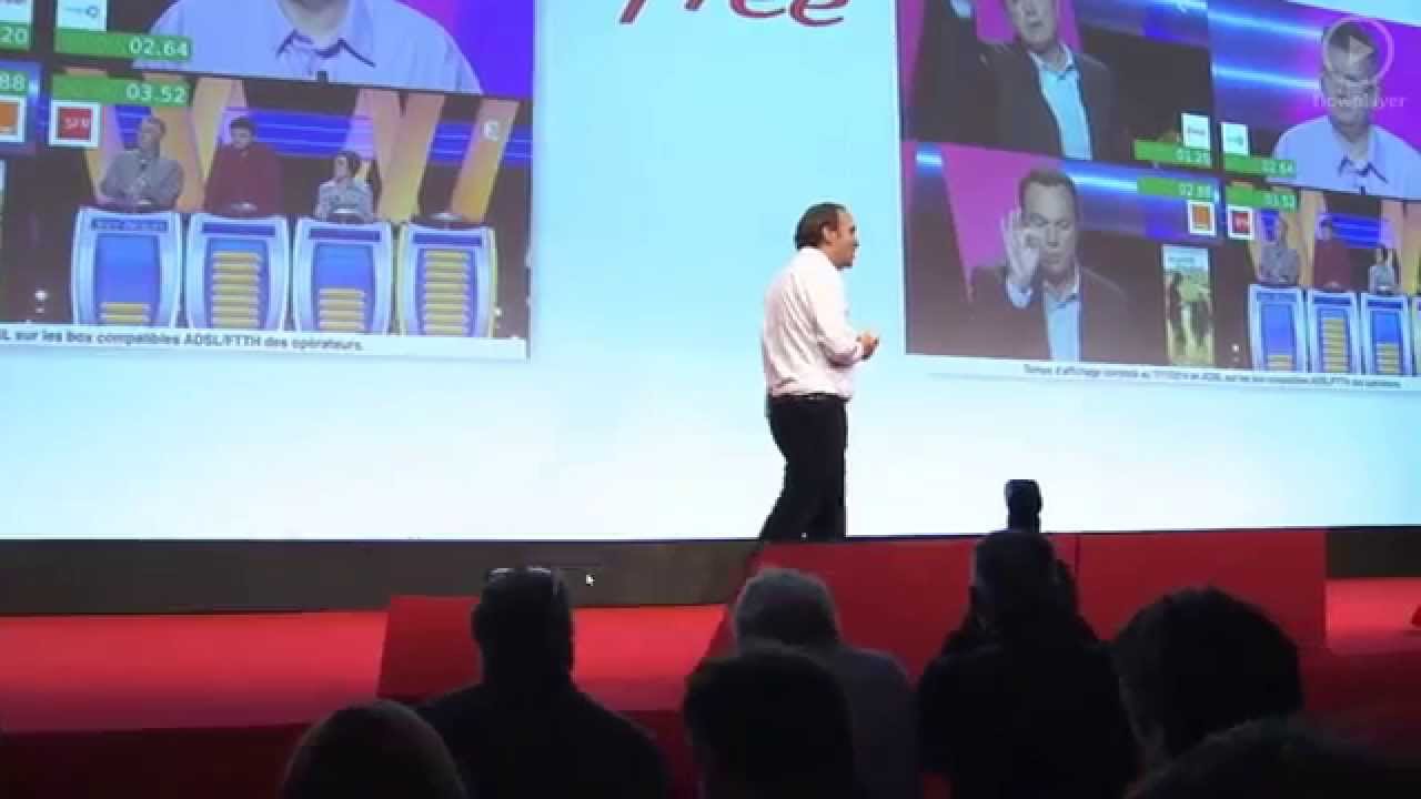 Conference de Presse FREE - Freebox 4K - 10-03-2015