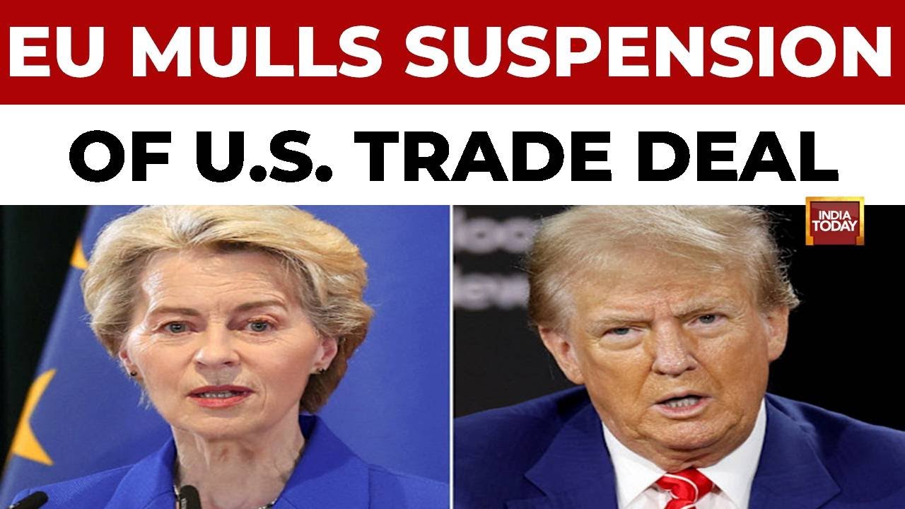 European Union Plans To Avert Donald Trump's 'Greenland Tariff' | Emergency Meeting On January 22
