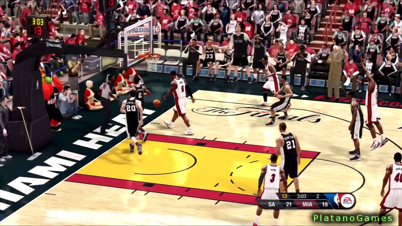 NBA Finals 2013 - San Antonio Spurs vs Miami Heat - Game 7 - 2nd Qrt - NBA Live '13 - HD