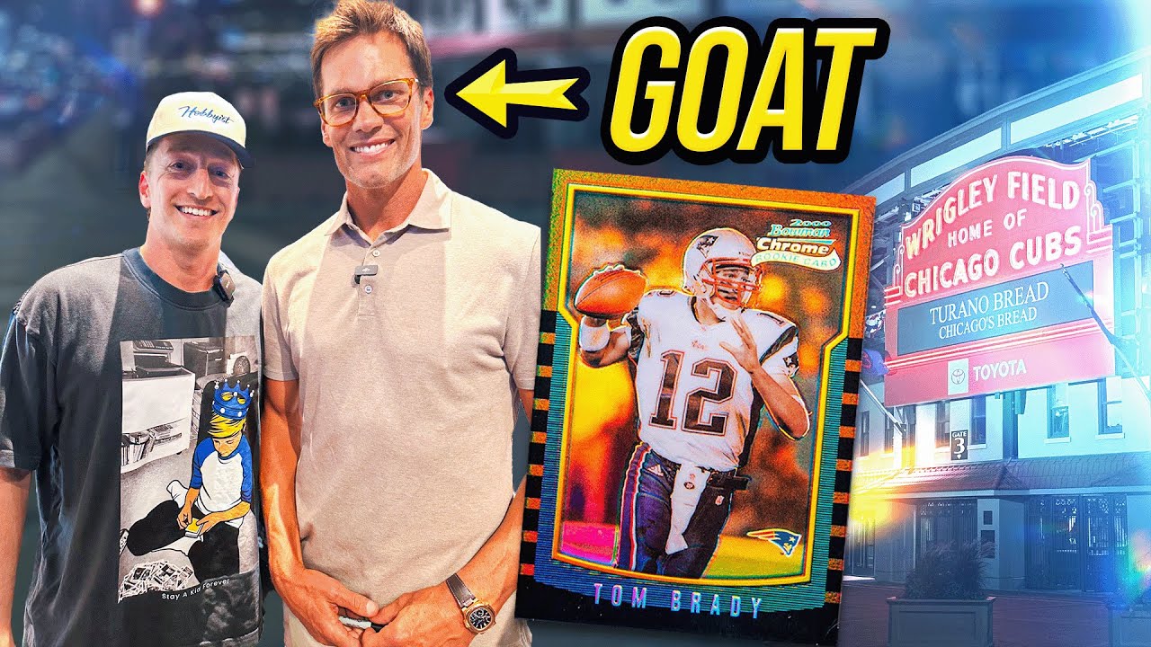 Opening a Sports Card Shop with TOM BRADY at The National Card Show