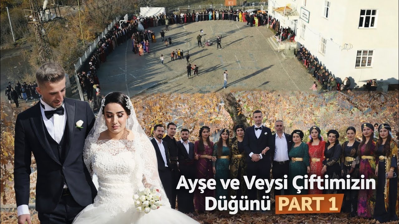 Ayşe ve veysi çiftimizin düğünü Part 1 Şenoba Uludere