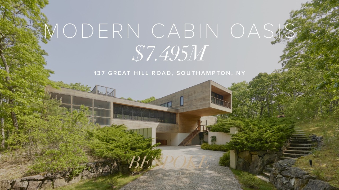 $7,495,000 Southampton Modern Cabin Oasis