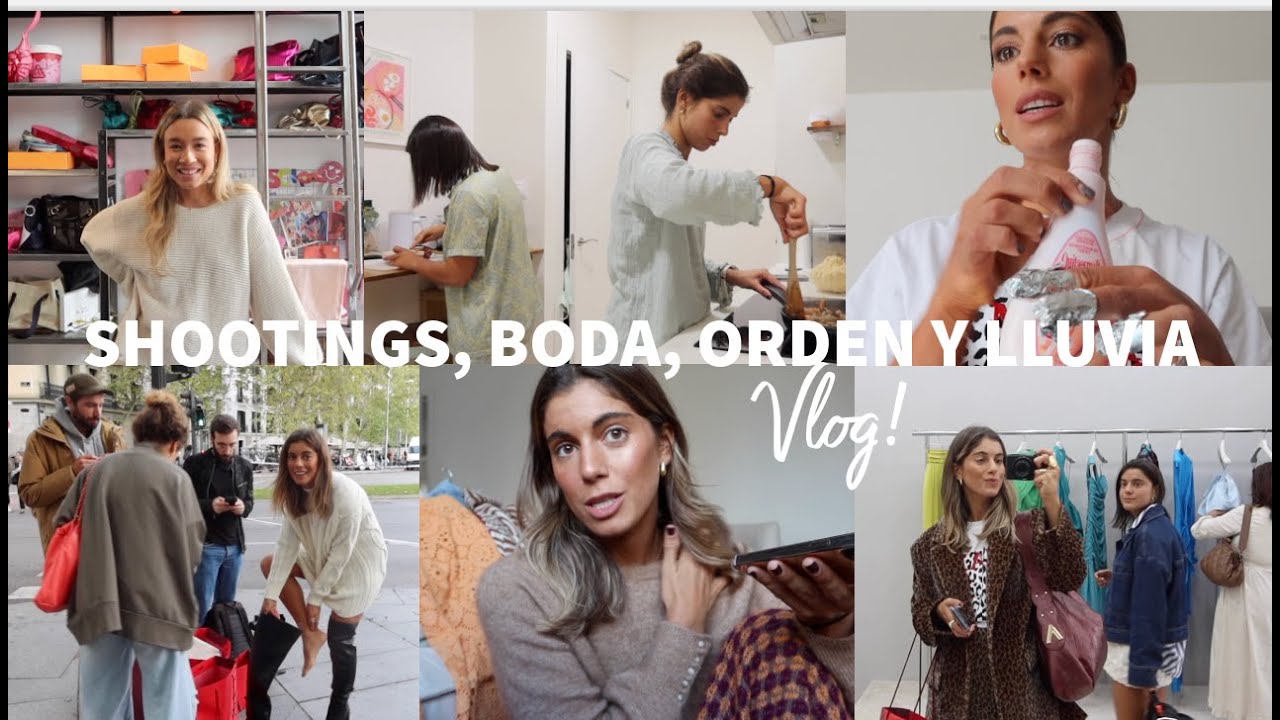 Días de shooting, mucha lluvia, una boda, organización y mucho más