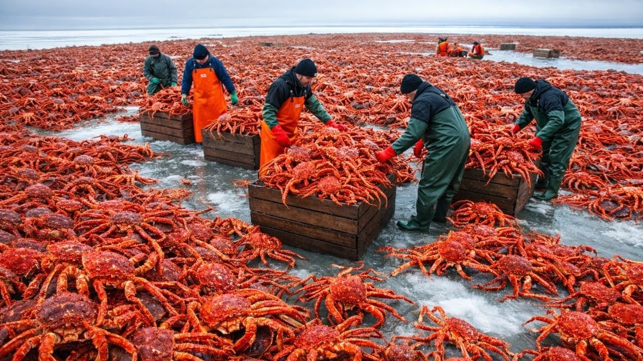 How Alaskan Fishermen Are Battling the Invasive Royal Crab A $1B Species Attacking Northern Seas  Fi