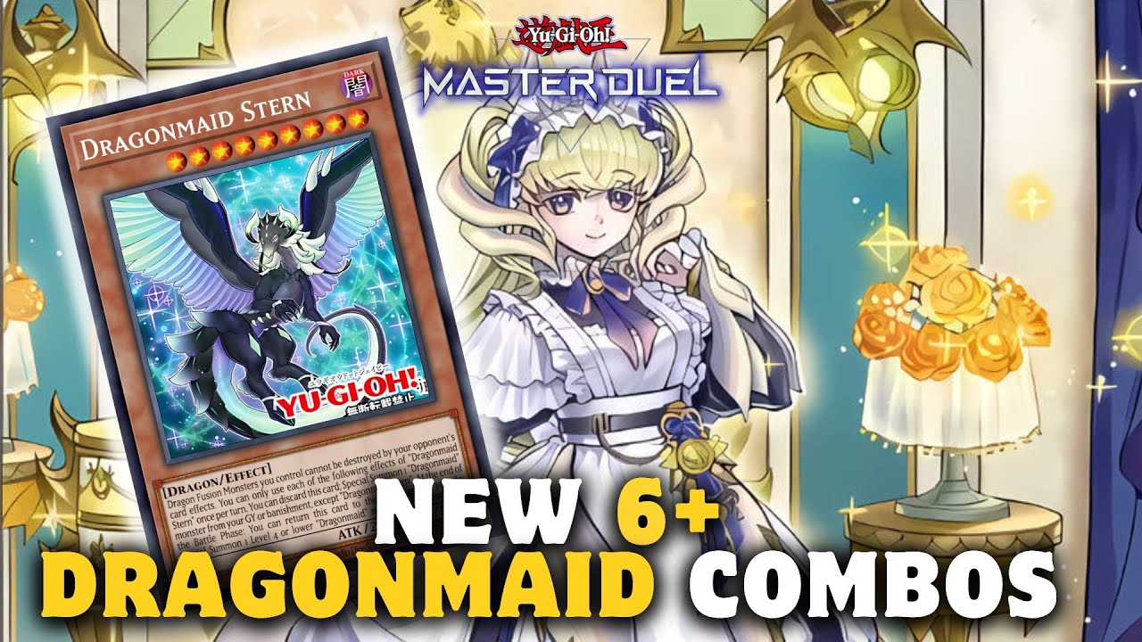 NEW DRAGONMAID COMBOS | ULTIMATE GUIDE & DECKLIST | Yu-Gi-Oh! Master Duel