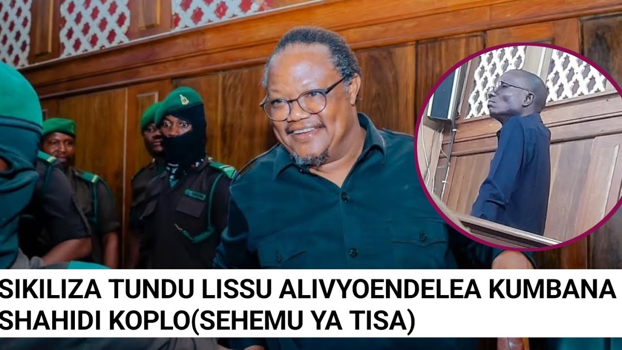 (SEHEMU YA TISA) TUNDU LISSU AKIENDELEA KUMBANA SHAHIDI ASKARI.