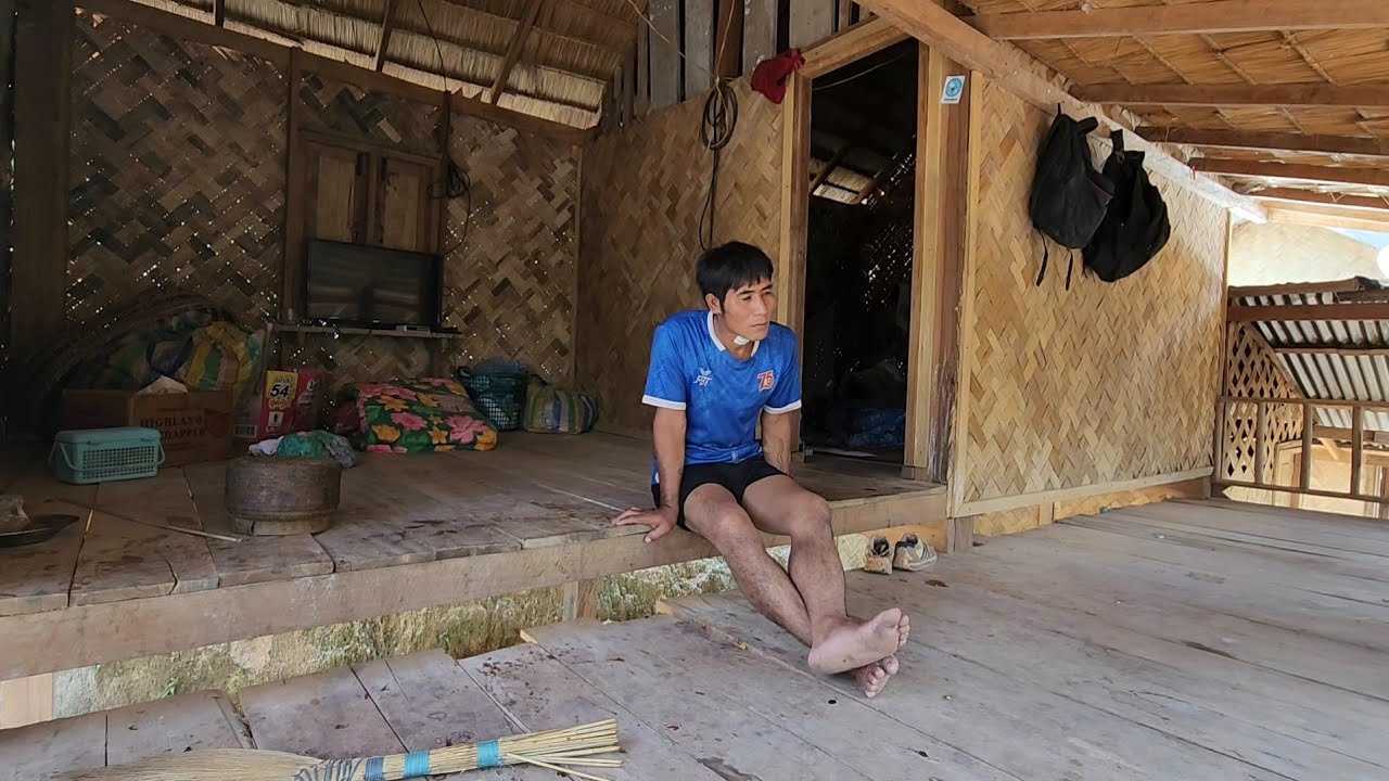 กลับมา ครั้งนี้ คนป่าน้อยมาก #เผ่าตองเหลืองในลาว #คนป่า 