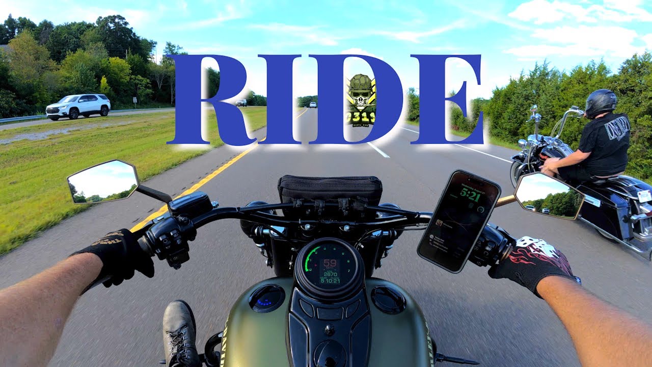 Harley Davidson Softail Slim S POV