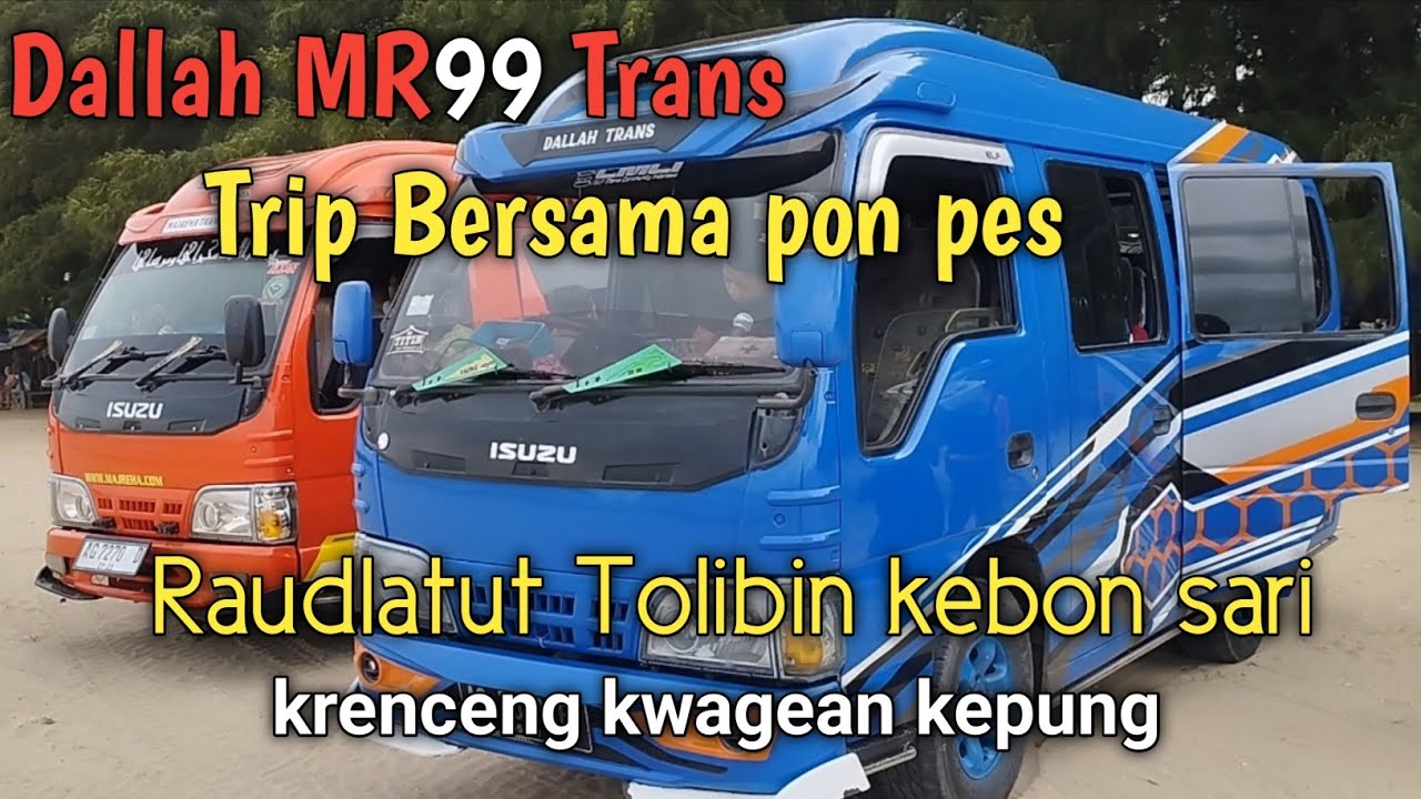 pon pes Rodlotut Tolibin  Kebonsari otw ziarah wali jateng dan pantai aladin