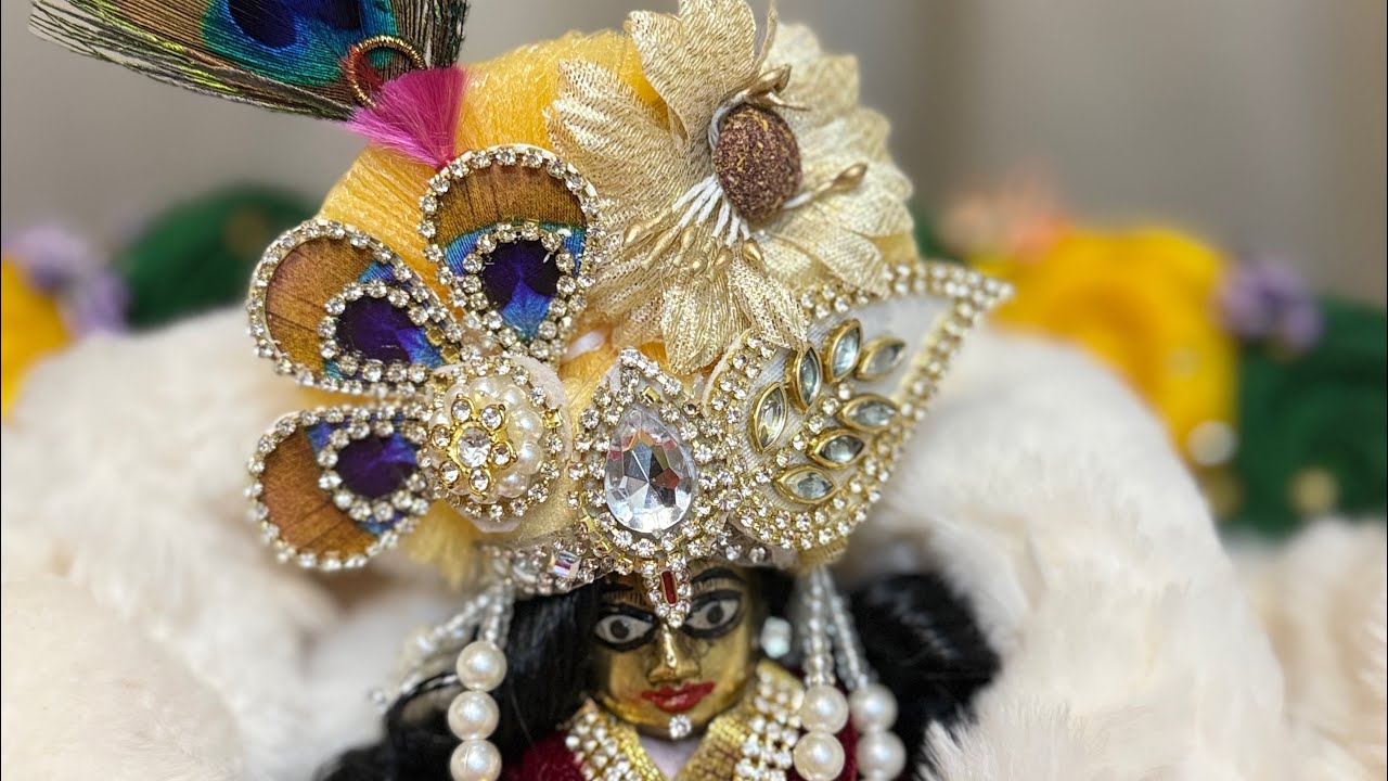 Shringar Seva 🦚 Madhav ki Shringar Seva 🙏