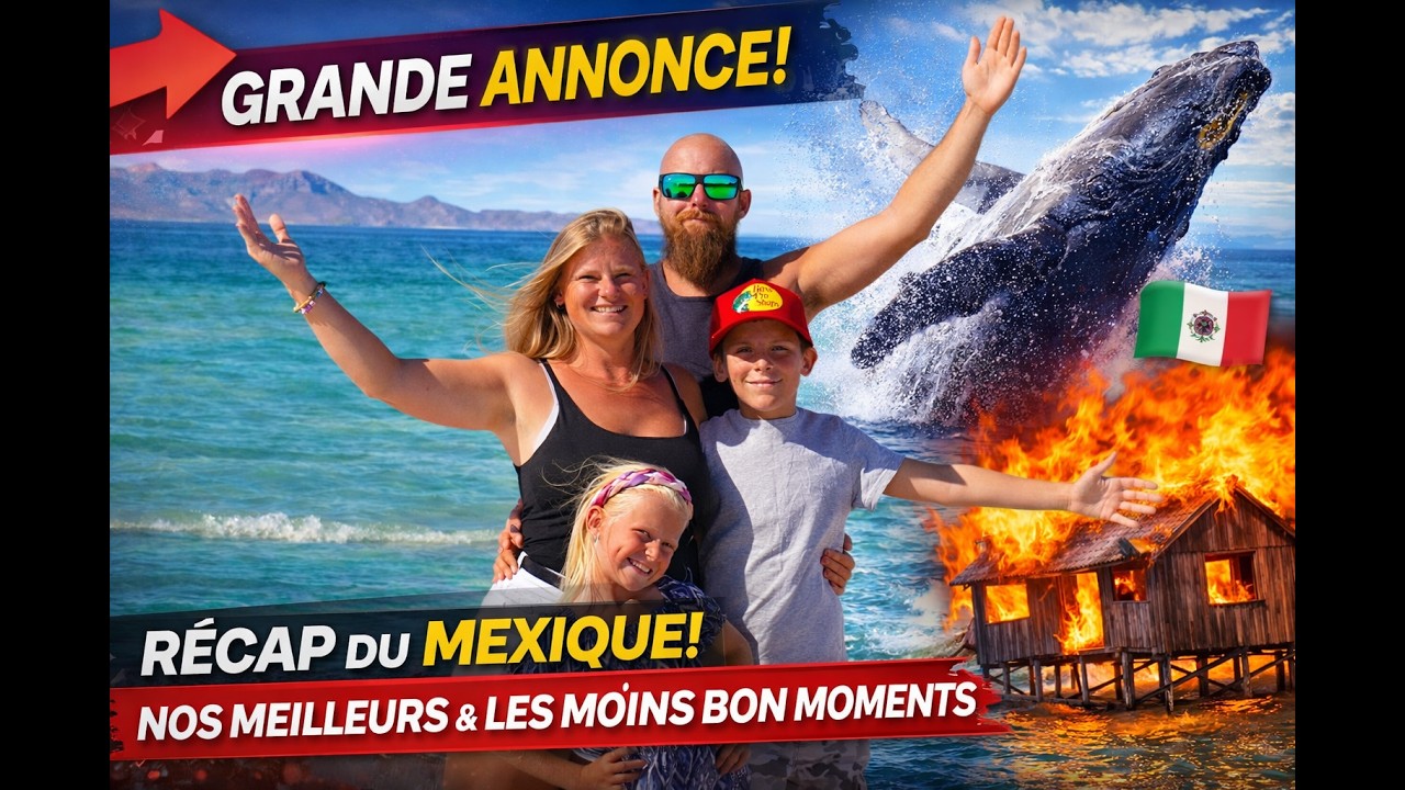 On quitte le Mexique... mais l’aventure est loin d’être terminée