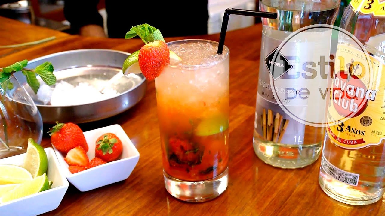 Mojito de fresa