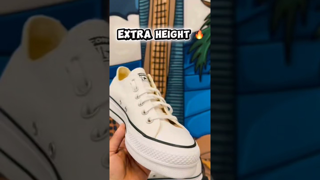 This Converse Gives You EXTRA HEIGHT 😳 | CTAS Lift Ox White